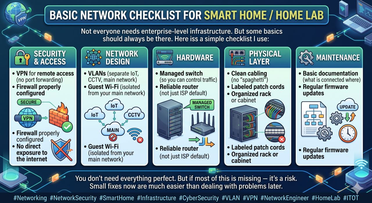 Basic Network Checklist